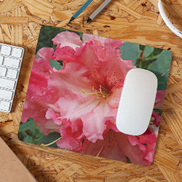 Mousepad Rhododendron Bloom Rosa Floral