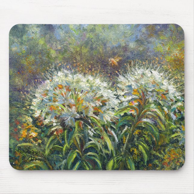 Mousepad "Rhododendrons and Bee" (Frente)