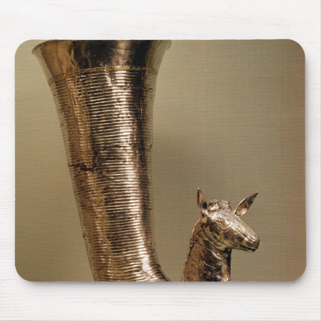 Mousepad Rhyton sob a forma de um íbex, de Irã (Frente)