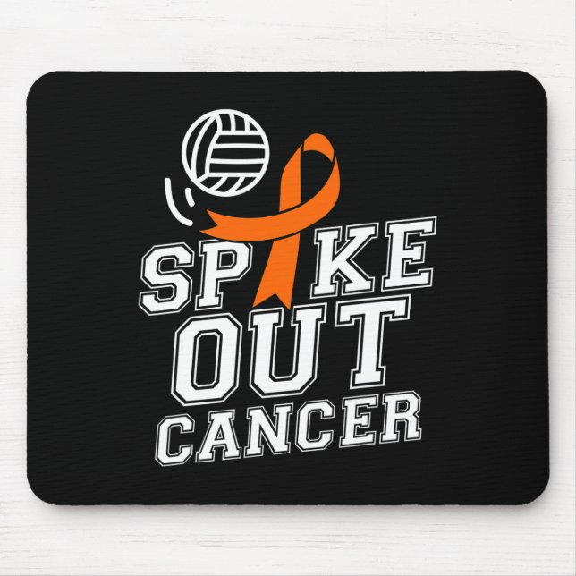 Mousepad Rib de Sensibilização para o Cancer da Leucemia de (Frente)