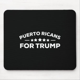 Mousepad Ricans For Trump 2020 Engraçada Gift Shirt Men Wom