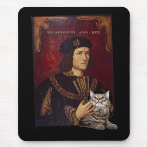 Mousepad Richard III e seu gato