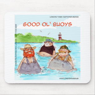 Mousepad Rick London Good Ol' Buoys Quadrinho Engraçado