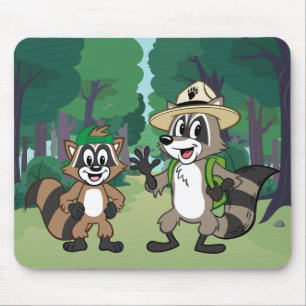 Mousepad Rick & Ricky da guarda florestal do rick   da