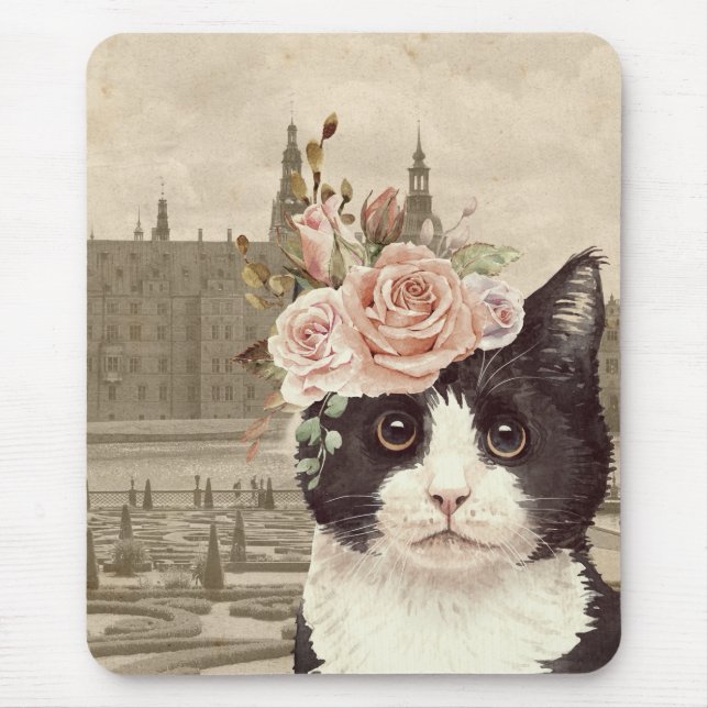 Mousepad Rico Cat & The Castle (Frente)