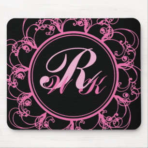 Mousepad Rico Monograma do mouse