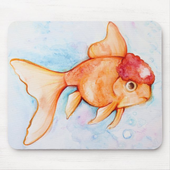 Mousepad Rico Oranda Goldfish (Frente)