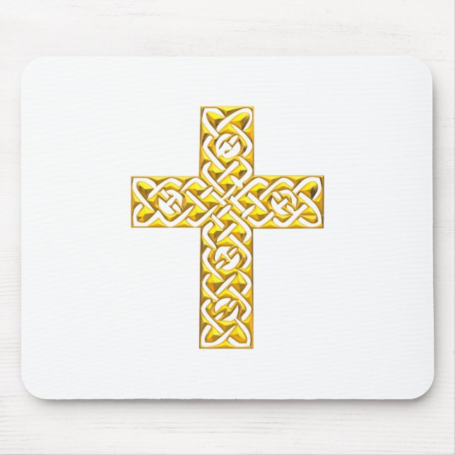 Mousepad Rico Ouro Cross (Frente)