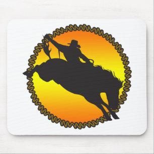 Mousepad Ride Bronc