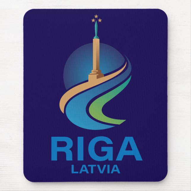 Mousepad Riga Letônia (Frente)
