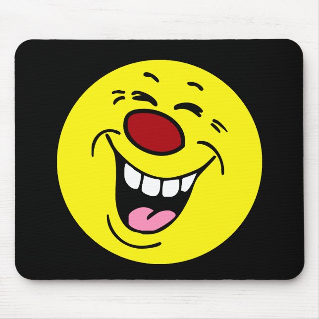 Mousepad Rindo de Rosto Grumpey (Frente)