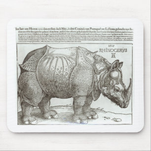 Mousepad Rinoceronte, impressão dado a Maximilian mim