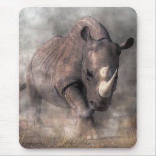 Mousepad Rinoceronte irritado