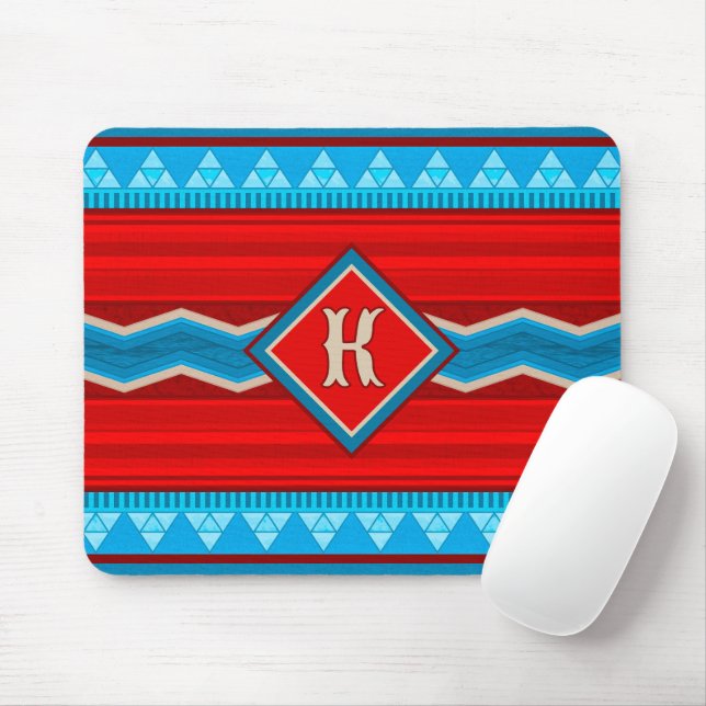 Mousepad Rio Canyon do Sudoeste Turquesa Vermelha Personali (Com mouse)