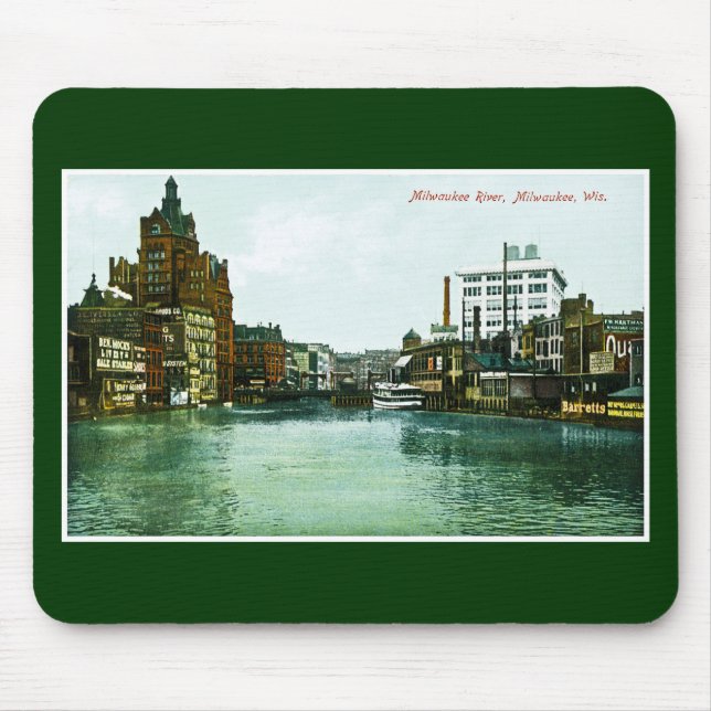 Mousepad Rio de Milwaukee, Milwaukee, Wisconsin (Frente)