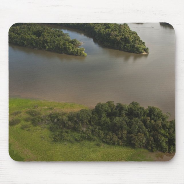 Mousepad Rio Essequibo, o rio mais longo da Guiana, e (Frente)