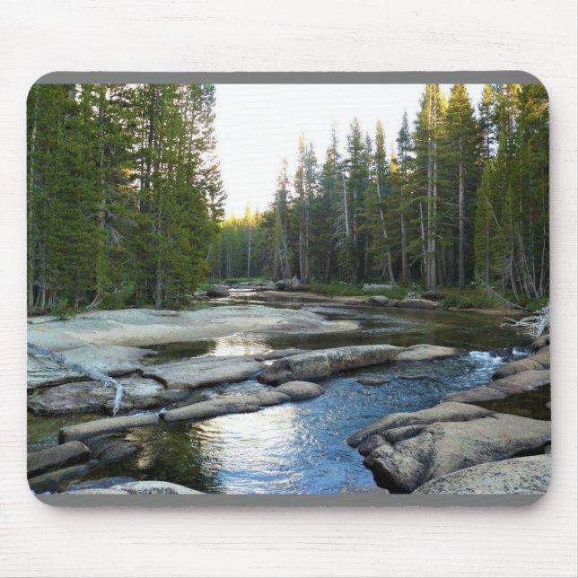 Mousepad Rio Tuolumne por Campground, Yosemite, CA (Frente)