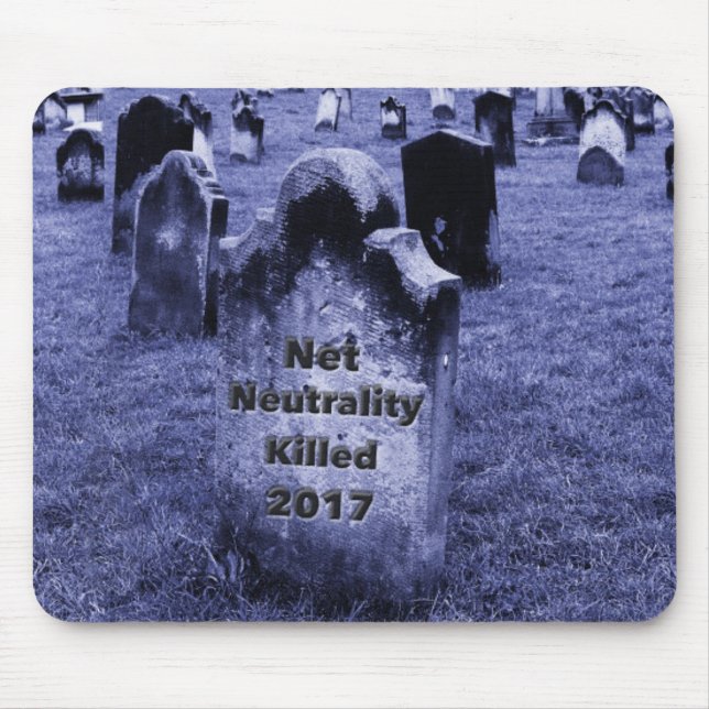 Mousepad RIP Neutralidade Net Gravestone (Frente)