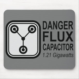 Mousepad Risco de Capacitor FLUX 1.21 Gigawatts