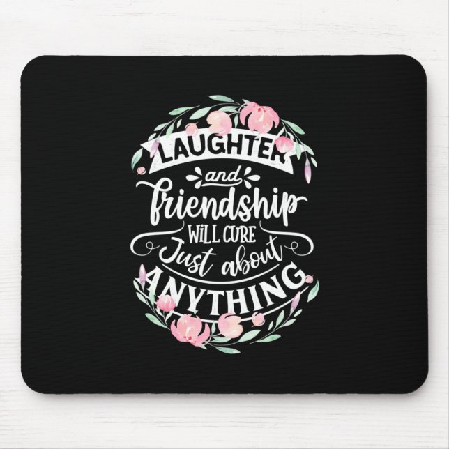 Mousepad Risos E Amizade (Frente)