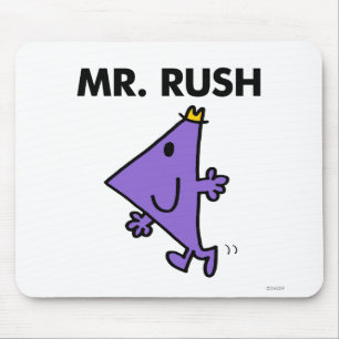 Mousepad Ritmo rápido do Sr. Pressa