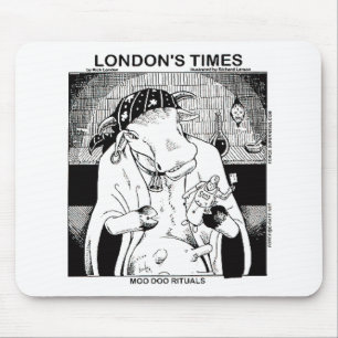 Mousepad Rituais Moo Doo Nova Orleans Vêm Presentes Engra
