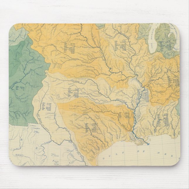 Mousepad River Systems nos EUA (Frente)