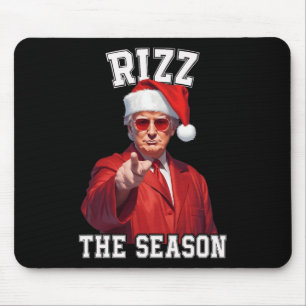 Mousepad Rizz A Época Engraçada Papais noeis De Natal De Tr