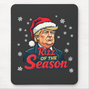 Mousepad Rizz dos Papais noeis de Natal Engraçados