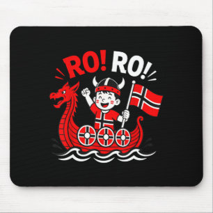 Mousepad Ro ro engraçado noruega desenho animado navio nórd