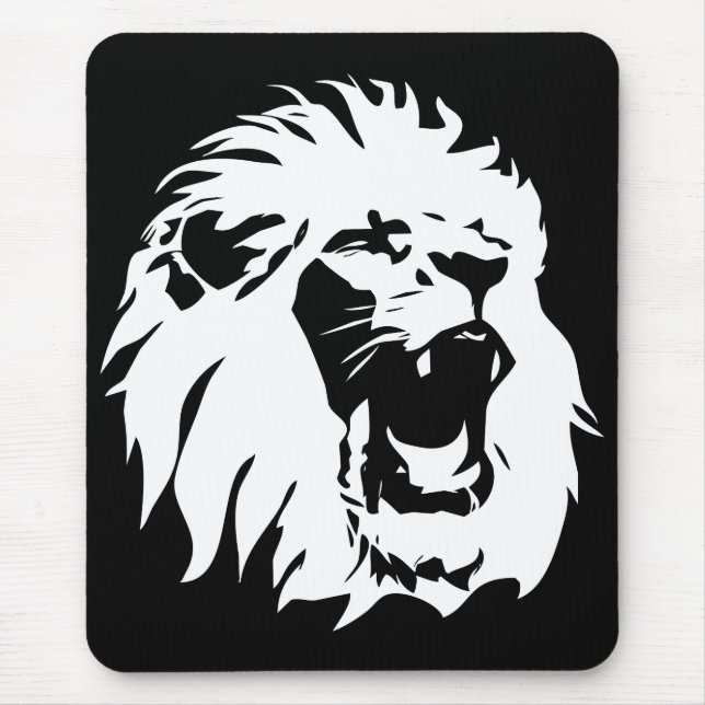 Mousepad Roaring Lion Face (Frente)