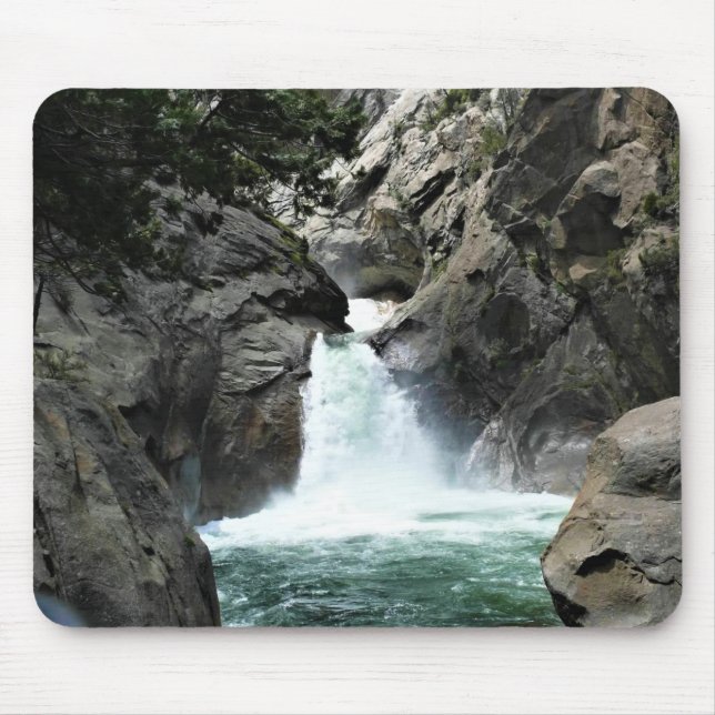 Mousepad Roaring River Falls, King's Canyon, CA (Frente)