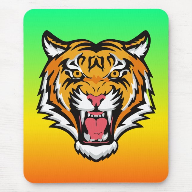 Mousepad Roaring Tiger Head-25818 (Frente)
