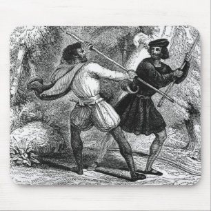 Mousepad Robin Hood e o curtidor com Quarto-funcionarios