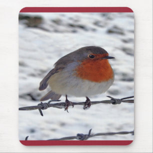 Mousepad Robin Redbreast