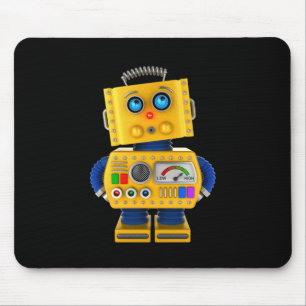 Mousepad Robô de vista inocente do brinquedo