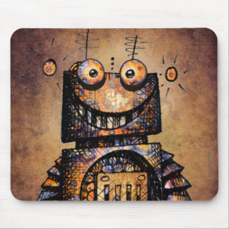 Mousepad Robô pequeno engraçado