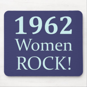 Mousepad Rocha de 1962 mulheres, 50th aniversário
