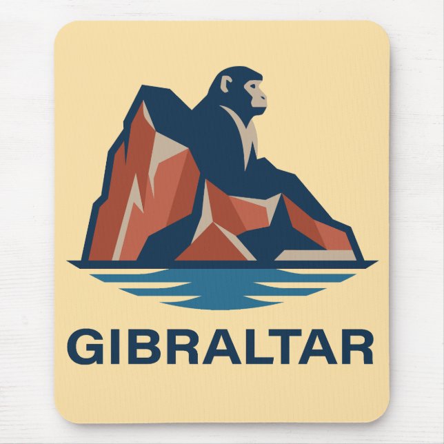 Mousepad Rocha de Gibraltar (Frente)