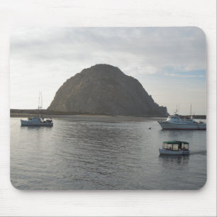 Mousepad Rocha de Morro na baía de Morro, CA