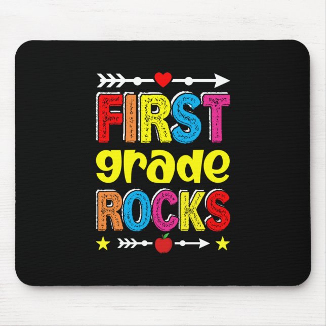 Mousepad Rocha De Volta Para A Escola (Frente)