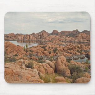 Mousepad Rocha do vermelho da foto da arizona do Prescott