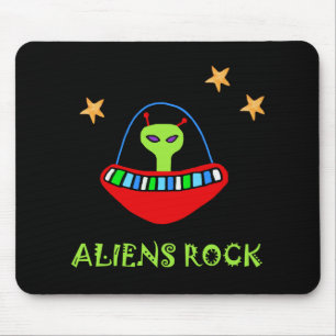 Mousepad rocha dos aliens!