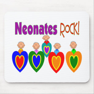 Mousepad ROCHA Neonates dos presentes da enfermeira de