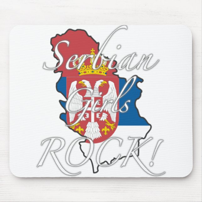 Mousepad Rocha sérvio das meninas! (Frente)