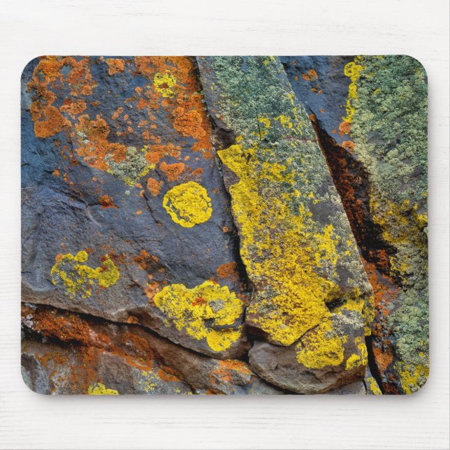 Mousepad Rochas Cobertas de Líquen (Frente)