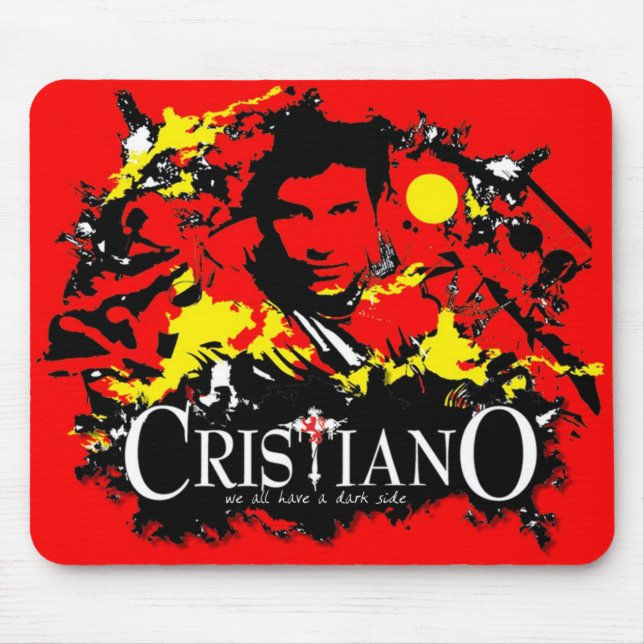 Mousepad Rochas de CRISTIANO! (Frente)