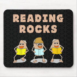Mousepad Rochas de Leitura