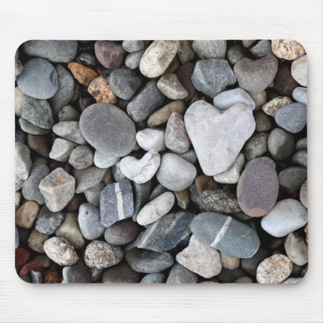 Mousepad Rochas do coração (Frente)