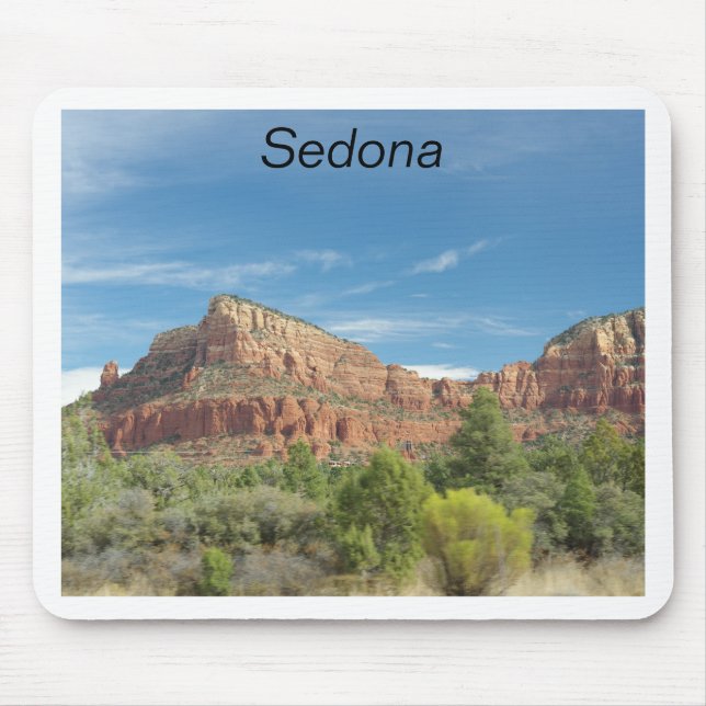 Mousepad Rochas vermelhas em Sedona (Frente)
